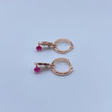 Logo Hot Sterling Silver Earrings Holiday Gift