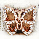 Butterfly Knot Slide Charms Keeper for Mesh Bracelets