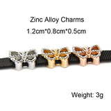 Butterfly Knot Slide Charms Keeper for Mesh Bracelets