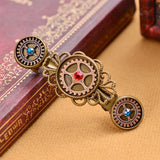 Steampunk Gears Hair Barrettes Head Ornaments Hair Clips