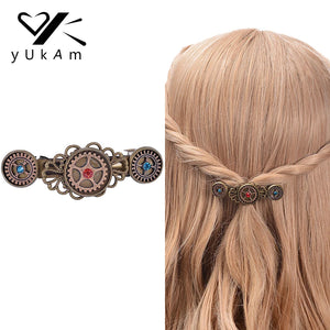 Steampunk Gears Hair Barrettes Head Ornaments Hair Clips