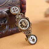 Steampunk Gears Metal Hair Clips Jewelry Hair Pins Barrettes Headdress
