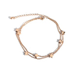 Stars Anklet Chain 316L Stainless Steel Jewelry
