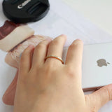 Rose Colors CZ Couple Rings Wedding Jewelry Stainless Steel