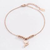 Fox Anklet Chain 316L Stainless Steel Jewelry Not Fade