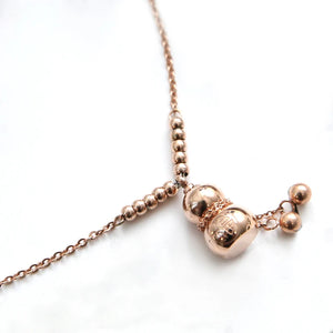 Longevity Lock Anklet Chain 316L Stainless Steel Jewelry