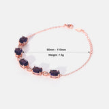 Purple Glass Bracelet for Women Jewelry YT758