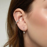 Sterling Silver Shell Drop Earrings for Women Party Fine Jewelry