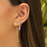 925 Sterling Silver Tassel Drop Earrings for Women