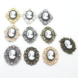10Pcs Alloy Rhinestone Jewelry Accessories for Wedding Design