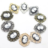 10Pcs Alloy Rhinestone Jewelry Accessories for Wedding Design