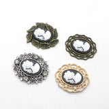 10Pcs Alloy Rhinestone Jewelry Accessories for Wedding Design