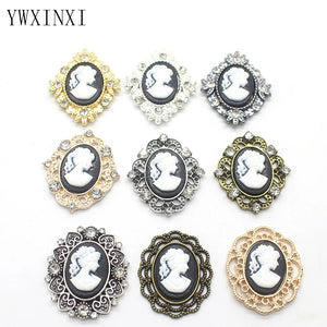 10Pcs Alloy Rhinestone Jewelry Accessories for Wedding Design