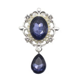 10pcs Alloy OvalWater Drop Pendant for DIY Invitation Card Decoration