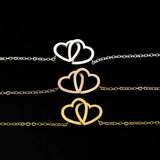 YWXXSZ Love Heart Bracelets for Women Charms Honey Bracelet