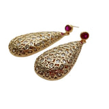 YYGEM CZ Teardrop Dangle Earrings