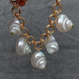 Natural Sea Shell Charm Bracelet For Women Jewelry