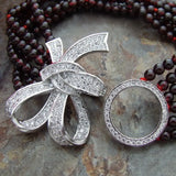 6 Strands 4mm Garnet Bracelet 8'' Gift