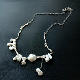 Freshwater Keshi Pearl Choker Necklace