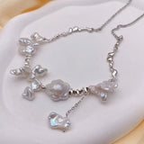 Freshwater Keshi Pearl Choker Necklace
