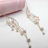 Natural Freshwater Pearl Electroplated Choker Necklace