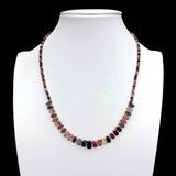 YYGEM Natural Tourmaline Choker Necklace Jewelry