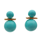8.5mm-14mm Sea Shell Pearl Round Stud Earrings
