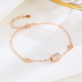 YYSUNNY 925 Silver Bracelet for Women Girls Birthday Wedding Jewelry