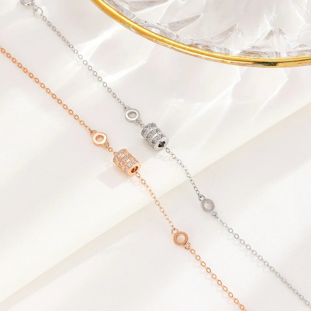 YYSUNNY 925 Silver Bracelet for Women Girls Birthday Wedding Jewelry