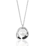 S925 Sterling Silver Pearl Pendant Necklace