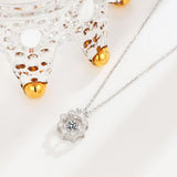 925 Sterling Silver Crown Pendant Necklace for Women