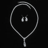 Women's Jewelry Set Plated Allergy Wedding Party Bridal