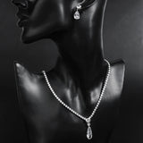 Women's Jewelry Set Plated Allergy Wedding Party Bridal