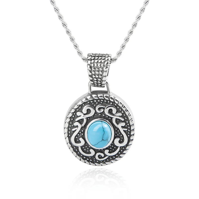 925 Silver Necklace with Zircon Pendant - Birthday Gift