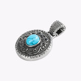 925 Silver Necklace with Zircon Pendant - Birthday Gift