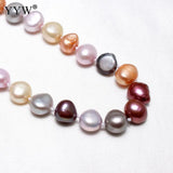 Multicolor Freshwater Pearl Necklace for Women 8-9mm