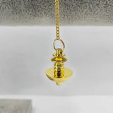 Ya.x Brass Pendant Healing Pyramid Spiritual Reiki Pendulum