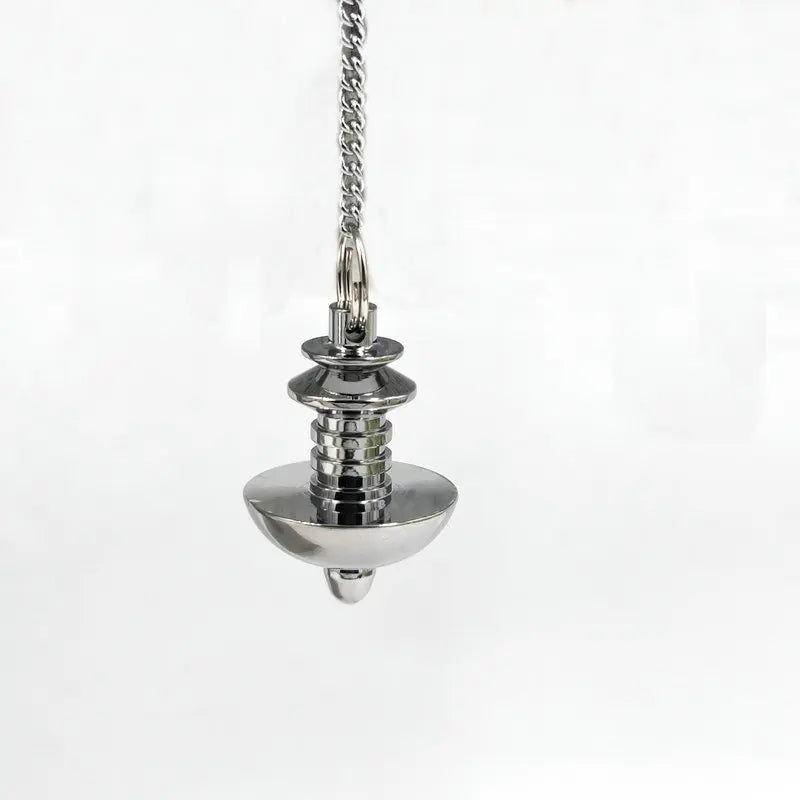 Ya.x Brass Pendant Healing Pyramid Spiritual Reiki Pendulum