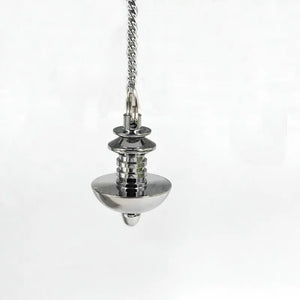 Ya.x Brass Pendant Healing Pyramid Spiritual Reiki Pendulum