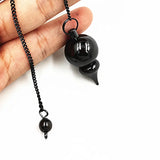 Copper Metal Charms Reiki Pendule Natural Stone Amulet Healing Pyramid