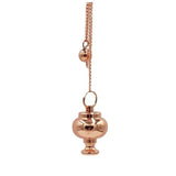 Reiki Healing Pyramid Pendulum Copper Chakra Amulet