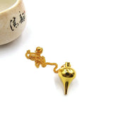 Reiki Charms Metal Divination Pendulum for Biolocation Fortune Telling