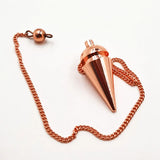 Reiki Pendulum Pendant Natural Stone Amulet Healing Crystal Pendant