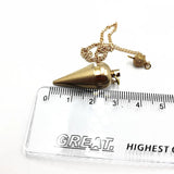 Reiki Pendulum Pendant Natural Stone Amulet Healing Crystal Pendant