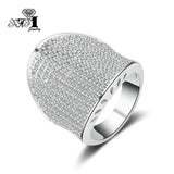 YaYI Fine Jewelry 300+pcs Gemstones Zircon Silver Rings