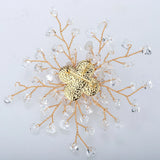 Crystal Quartz Pearl CZ Pin Brooch Pendant 2 in 1
