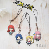 Yamada Ryo Nijika Anime Acrylic Keyring BOCCHI THE ROCK Key Chain