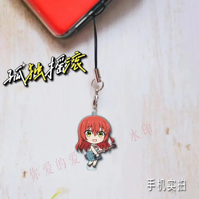 Yamada Ryo Nijika Anime Acrylic Keyring BOCCHI THE ROCK Key Chain