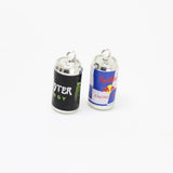 Yamily 10Pcs/Lot Resin 3D Drink Alcohol Cans Charms Beer Bottle Pendant