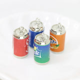 10Pcs Resin 3D Drink Cans Charms Beer Bottle Pendant DIY